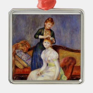 Renoir: De kapsel Metalen Ornament