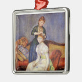 Renoir: De kapsel Metalen Ornament (Links)