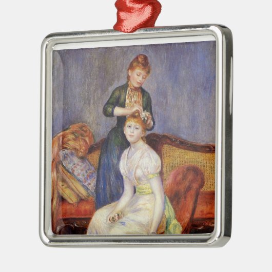 Renoir: De kapsel Metalen Ornament (Links)
