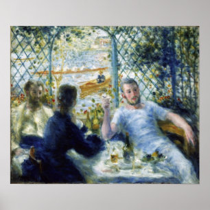 Renoir - De lunch van de kanoërs 1875 Poster