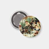 Renoir - De lunch van de roeiers-1881 Magneet (Voorkant / Achterkant)