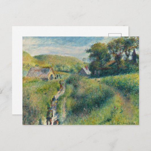 Renoir - De Mosselvangst Briefkaart (Voorkant / Achterkant)