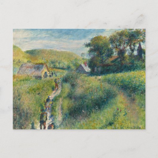 Renoir - De Mosselvangst Briefkaart (Voorkant)