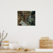 Renoir - De Visser 1874 Poster (Keuken)
