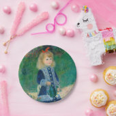 Renoir "Een meisje met een waterblik" Papieren Bordje (Feest)
