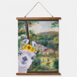 Renoir Environs of Briey en de Fancy Llama Hangend Wandkleed