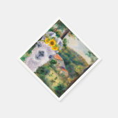 Renoir Environs of Briey en de Fancy Llama Servet (Hoek)