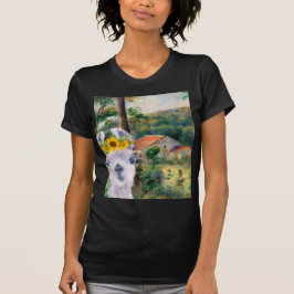 Renoir Environs of Briey en de Fancy Llama T-shirt