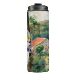 Renoir Environs of Briey en de Fancy Llama Thermosbeker