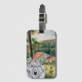 Renoir Environs of Briey en de Fancy Wolf Bagagelabel (Voorkant (verticaal))