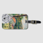 Renoir Environs of Briey en de Fancy Wolf Bagagelabel (Voorkant (horizontaal))