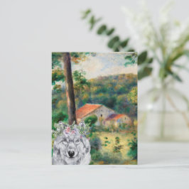 Renoir Environs of Briey en de Fancy Wolf Briefkaart