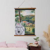 Renoir Environs of Briey en de Fancy Wolf Hangend Wandkleed (Slaapkamer)