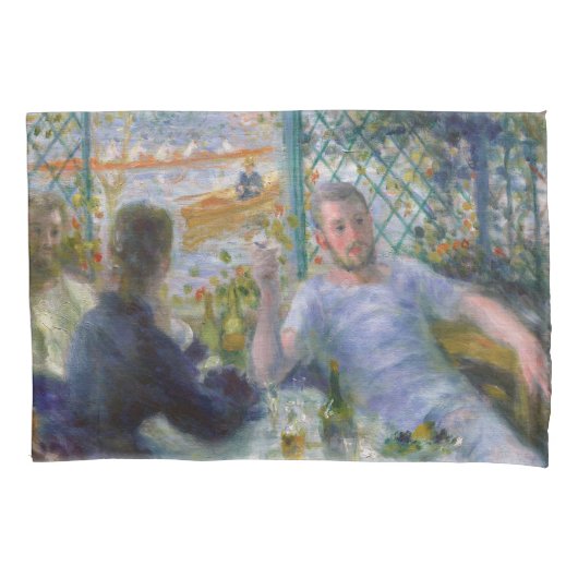 Renoir Fijne Kunst Lunch bij Restaurant Fournaise Kussensloop (Voorkant)