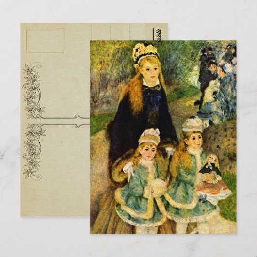 Renoir Fine Art Briefkaart (Voorkant / Achterkant)