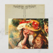Renoir Fine Art Briefkaart - Renoir Paintings (Voorkant / Achterkant)
