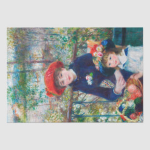 Renoir Franse ontkoppeling van kunstwerken Tissuepapier