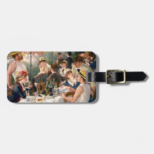 Renoir French Luncheon Boating Party Bagagelabel (Voorkant horizontaal)