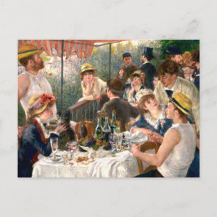 Renoir French Luncheon Boating Party Briefkaart