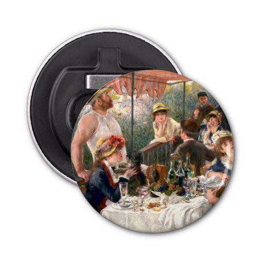 Renoir French Luncheon Boating Party Button Flesopener (Voorkant)