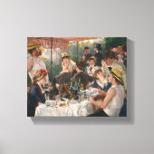 Renoir French Luncheon Boating Party Canvas Afdruk (Voorkant)
