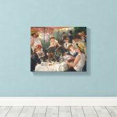 Renoir French Luncheon Boating Party Canvas Afdruk (Insitu (Houten vloer))