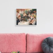 Renoir French Luncheon Boating Party Canvas Afdruk (Insitu (Woonkamer))