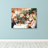 Renoir French Luncheon Boating Party Canvas Afdruk (Insitu (Houten vloer))