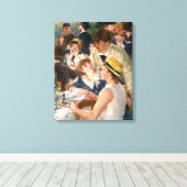 Renoir French Luncheon Boating Party Canvas Afdruk (Insitu (Houten vloer))