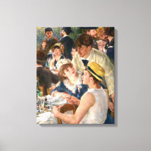Renoir French Luncheon Boating Party Canvas Afdruk