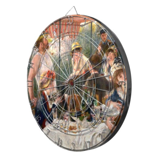 Renoir French Luncheon Boating Party Dartbord (Voorkant Rechts)
