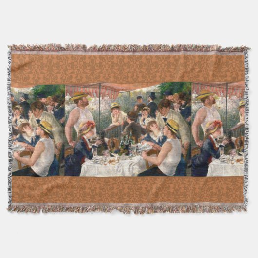 Renoir French Luncheon Boating Party Deken (Voorkant)