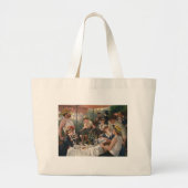 Renoir French Luncheon Boating Party Grote Tote Bag (Voorkant)