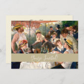 Renoir French Luncheon Boating Party Kaart (Voorkant / Achterkant)
