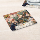 Renoir French Luncheon Boating Party Kartonnen Onderzetters (Schuin)