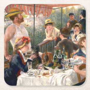 Renoir French Luncheon Boating Party Kartonnen Onderzetters