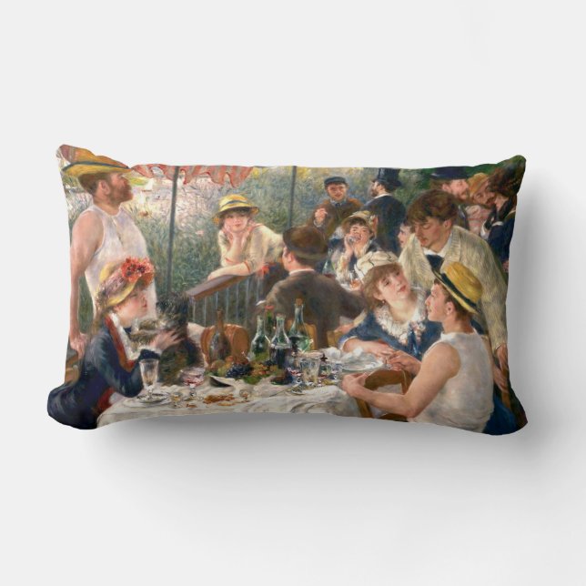 Renoir French Luncheon Boating Party Kussen (Voorkant)