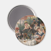Renoir French Luncheon Boating Party Magneet (Voorkant / Achterkant)