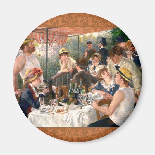 Renoir French Luncheon Boating Party Magneet (Voorkant)