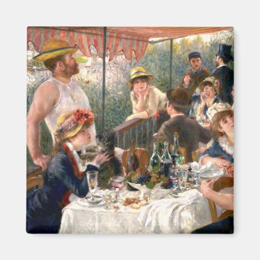 Renoir French Luncheon Boating Party Magneet (Voorkant)