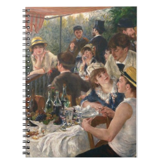 Renoir French Luncheon Boating Party Notitieboek (Voorkant)