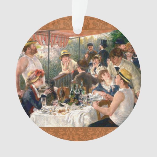 Renoir French Luncheon Boating Party Ornament (voorkant)