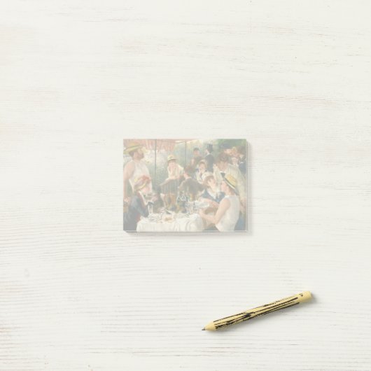 Renoir French Luncheon Boating Party Post-it® Notes (Op bureau)