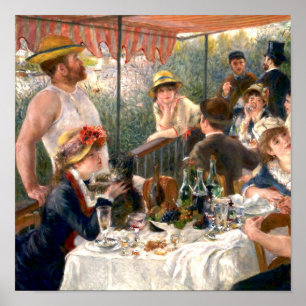 Renoir French Luncheon Boating Party Poster