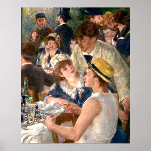 Renoir French Luncheon Boating Party Poster (Voorkant)