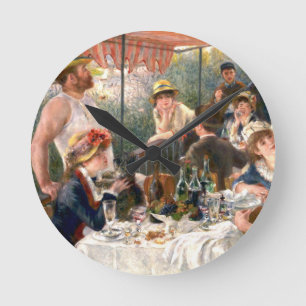 Renoir French Luncheon Boating Party Ronde Klok