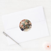 Renoir French Luncheon Boating Party Ronde Sticker (Envelop)