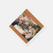 Renoir French Luncheon Boating Party Servet (Hoek)
