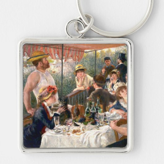 Renoir French Luncheon Boating Party Sleutelhanger (Voorkant)