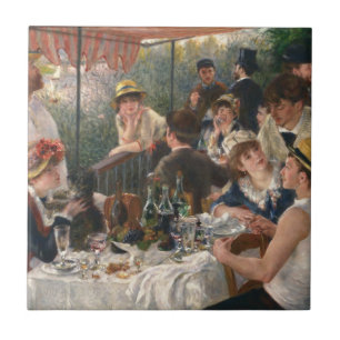 Renoir French Luncheon Boating Party Tegeltje